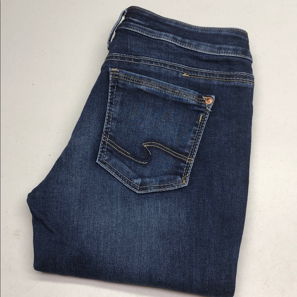 SILVER SUKI ANKLE CROP JEANS 29x26 ⭐️